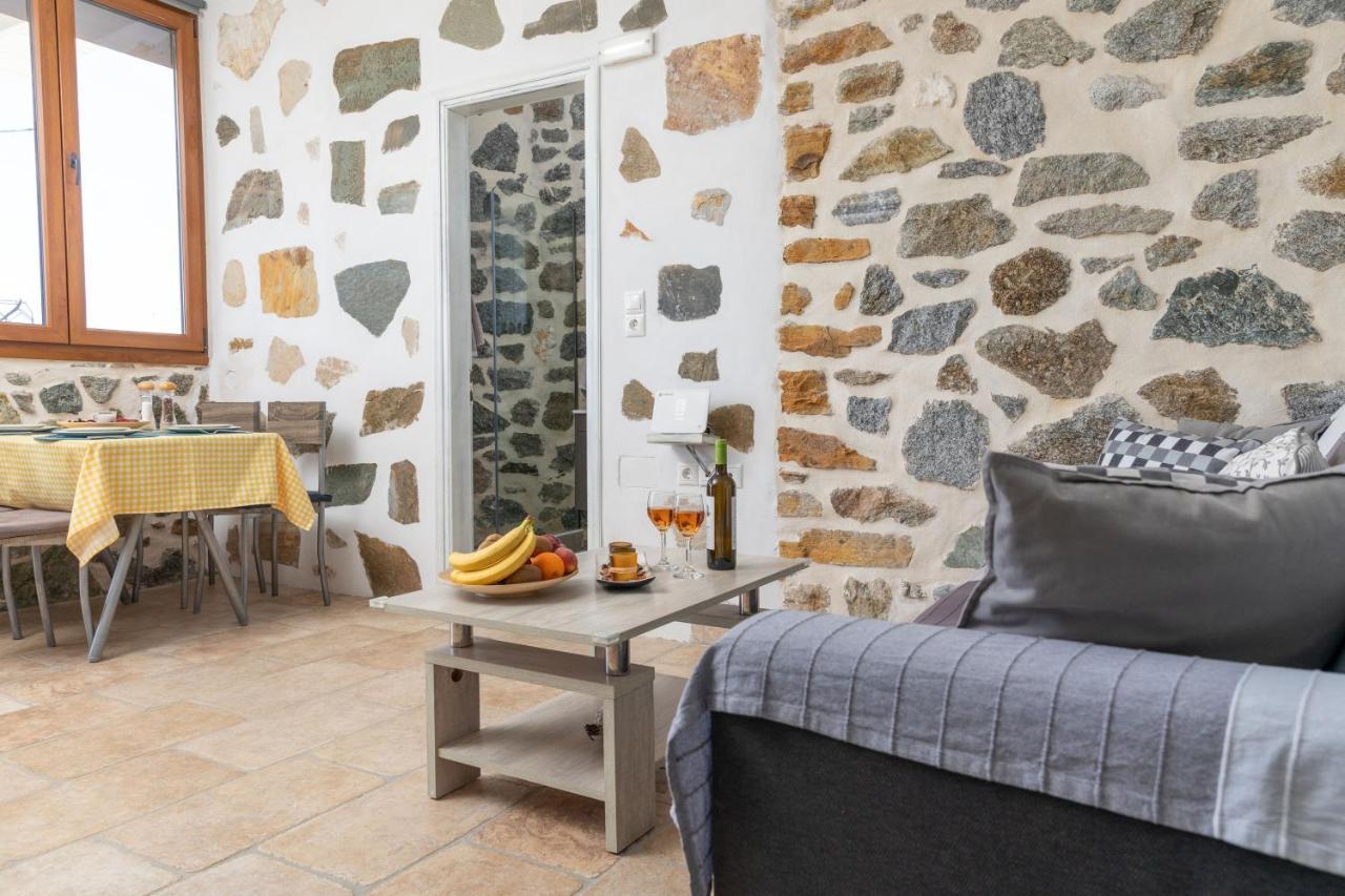 הוילה Glinado Naxos The Stone House Naxos מראה חיצוני תמונה
