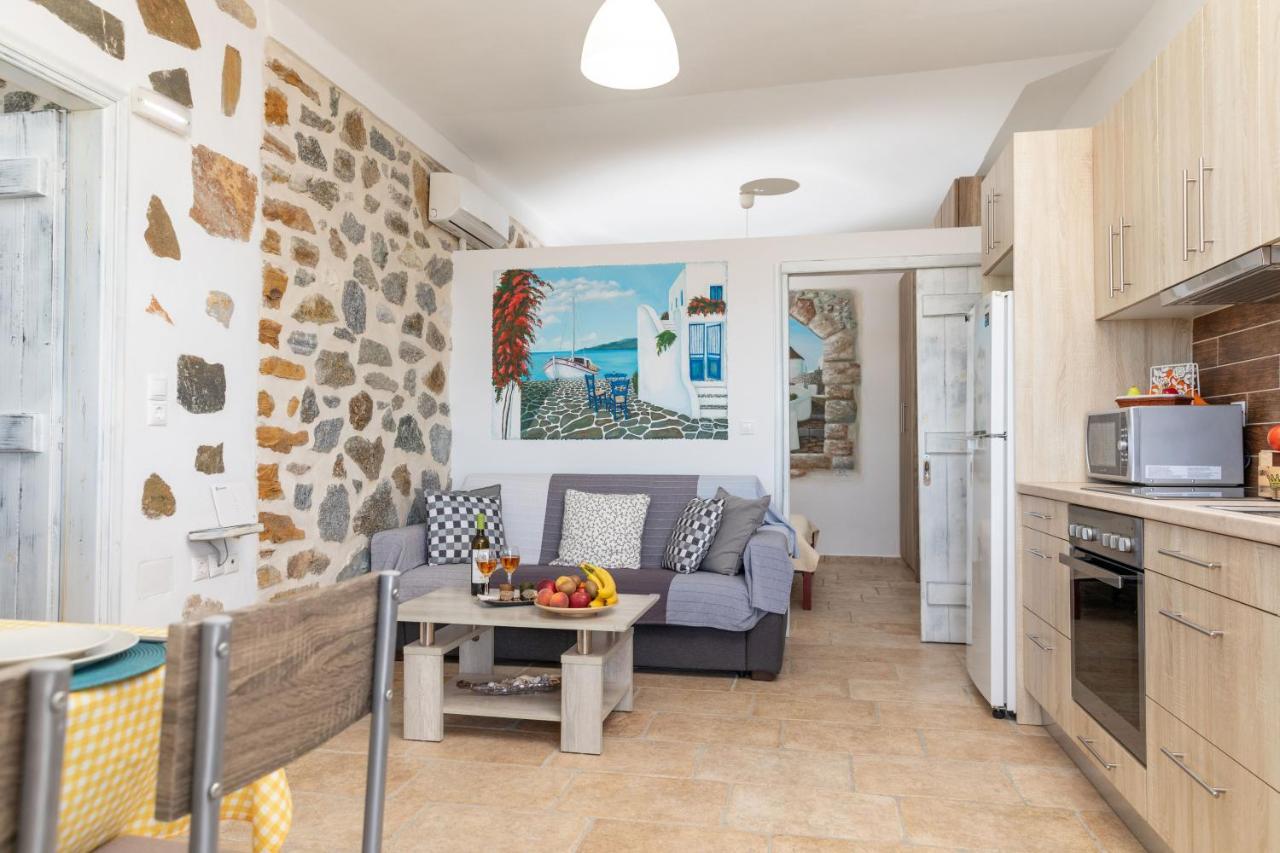 הוילה Glinado Naxos The Stone House Naxos מראה חיצוני תמונה