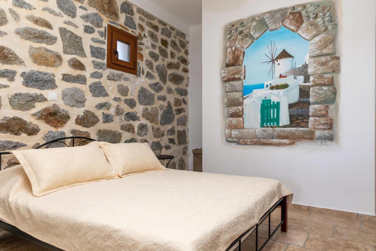 הוילה Glinado Naxos The Stone House Naxos מראה חיצוני תמונה
