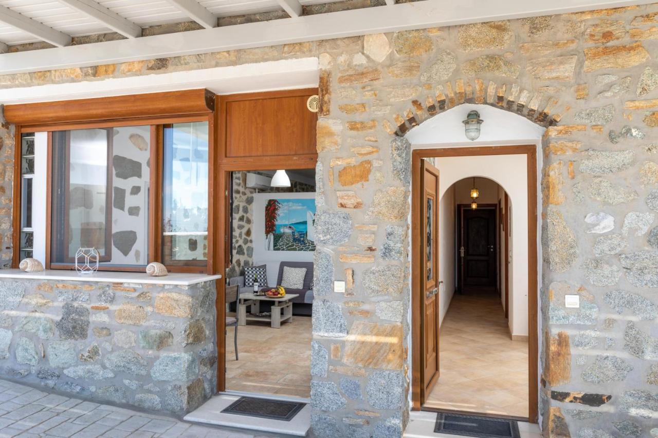 הוילה Glinado Naxos The Stone House Naxos מראה חיצוני תמונה