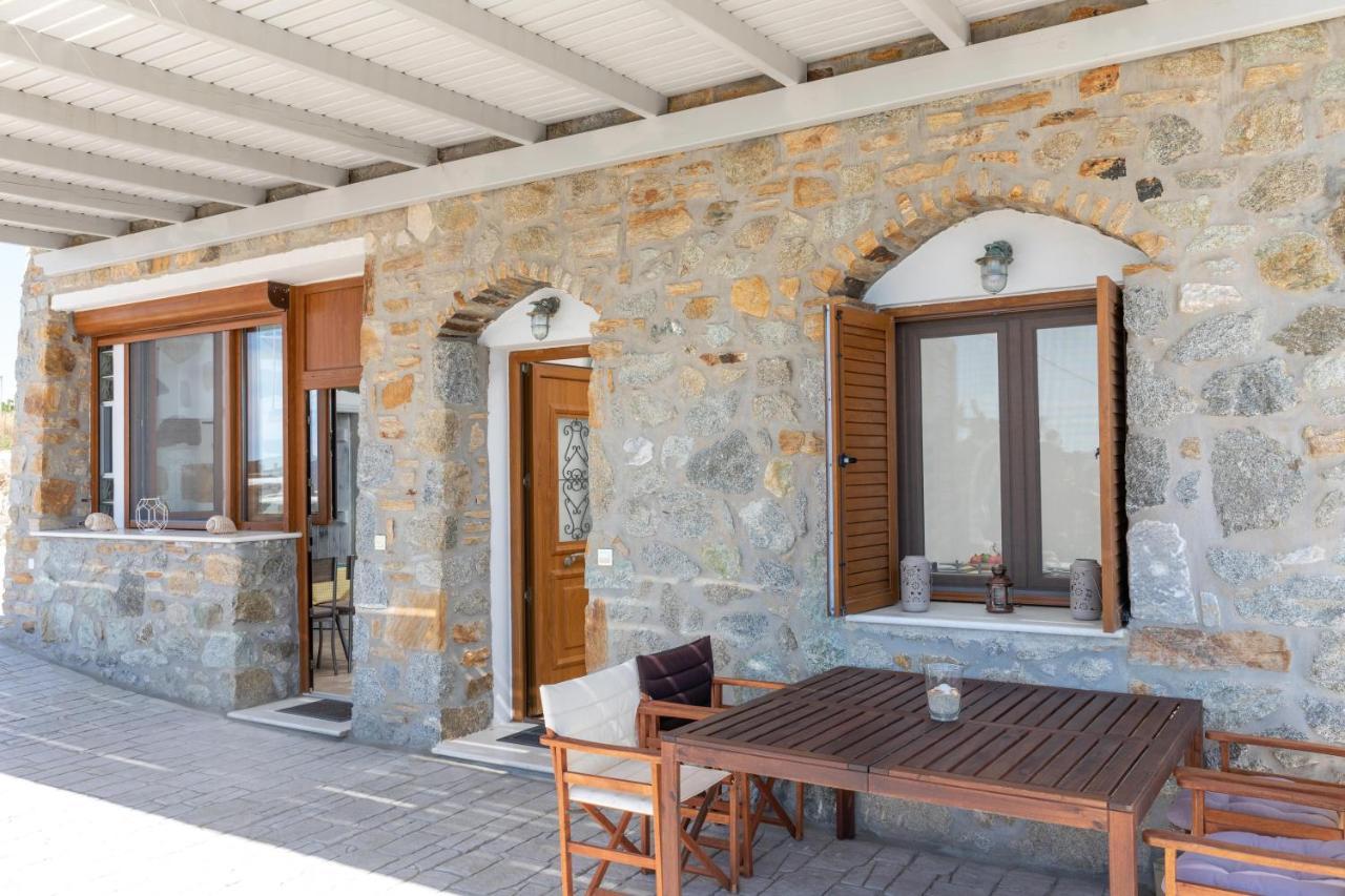 הוילה Glinado Naxos The Stone House Naxos מראה חיצוני תמונה